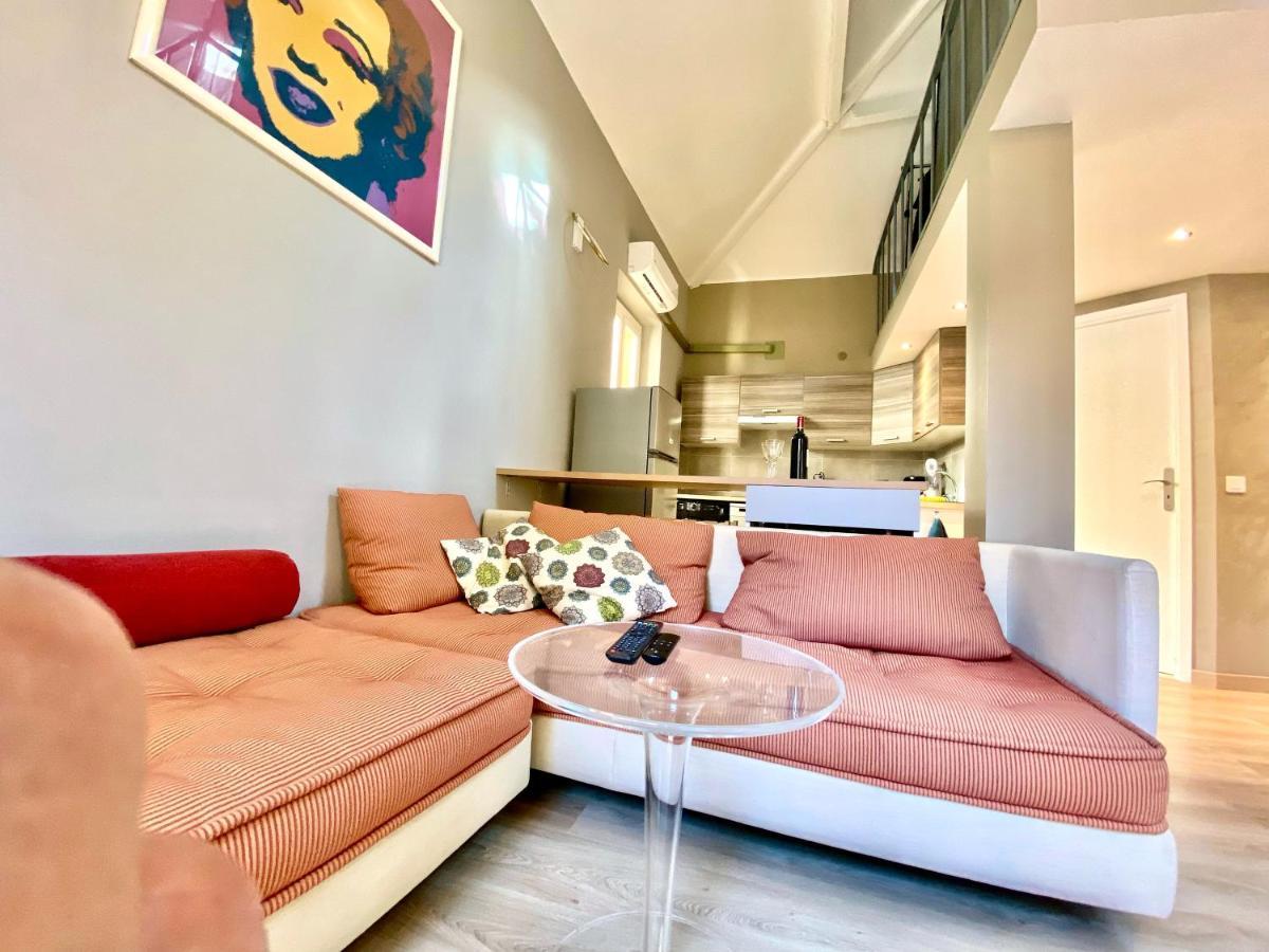 Lovely & Sunny Loft Heart Of Nice With A/C! Εξωτερικό φωτογραφία